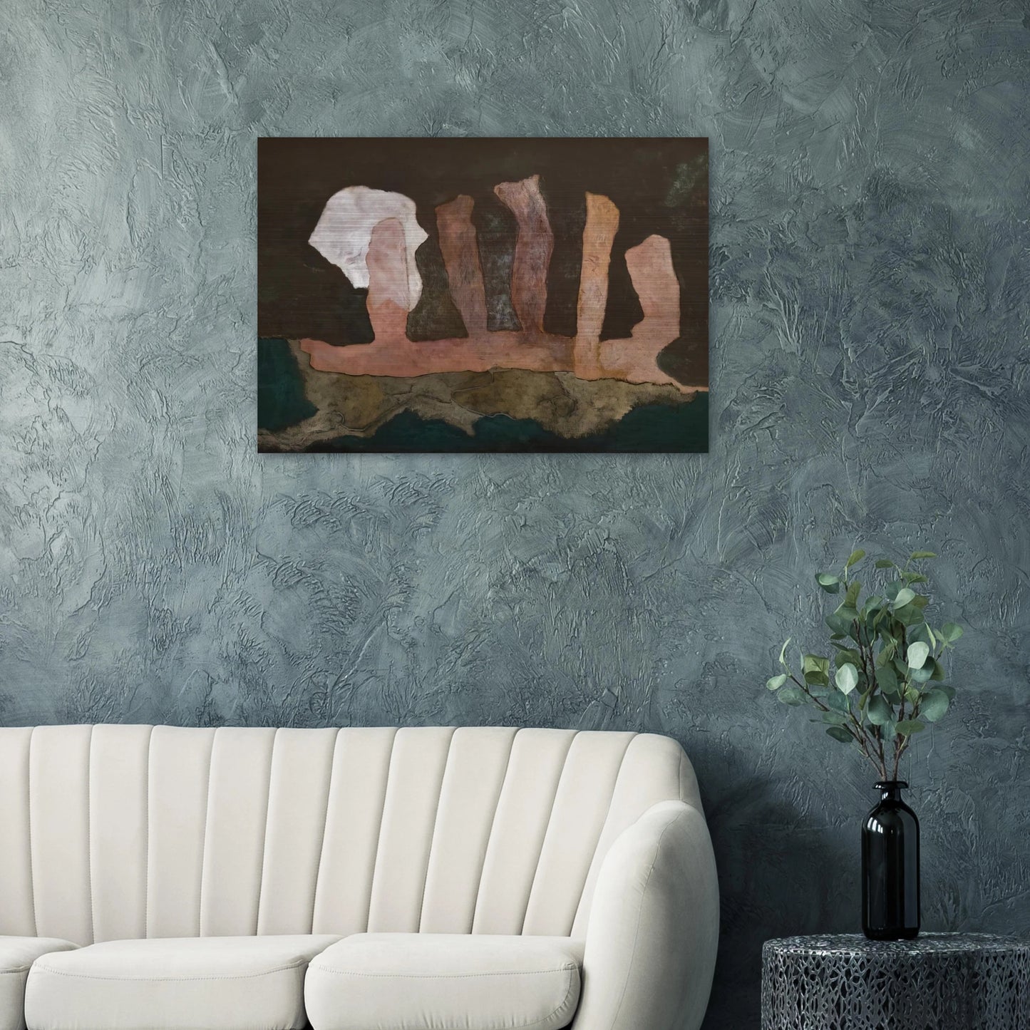 The Sacrifice - 1946 - Theodoros Stamos Brushed Aluminum Print - 70x100 cm / 28x40 inches | Theodoros Stamos Aluminum Print | Theodoros Stamos Prints