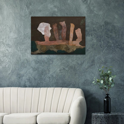 The Sacrifice - 1946 - Theodoros Stamos Brushed Aluminum Print - 70x100 cm / 28x40 inches | Theodoros Stamos Aluminum Print | Theodoros Stamos Prints