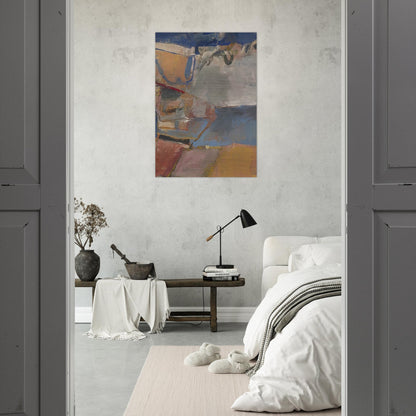 Berkeley #22 - Richard Diebenkorn Brushed Aluminum Print - 70x100 cm / 28x40 inches | Richard Diebenkorn Aluminum Print | Richard Diebenkorn Prints