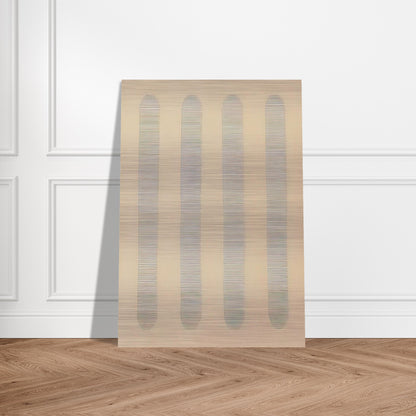 Columns - Agnes Martin Brushed Aluminum Print - 70x100 cm / 28x40 inches | Agnes Martin Aluminum Print | Agnes Martin Prints