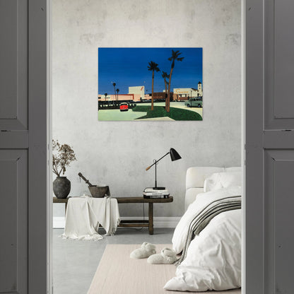 In the beginning Stonestown - Hiroshi Nagai Brushed Aluminum Print - 70x100 cm / 28x40 inches | Hiroshi Nagai Aluminum Print | Hiroshi Nagai Prints