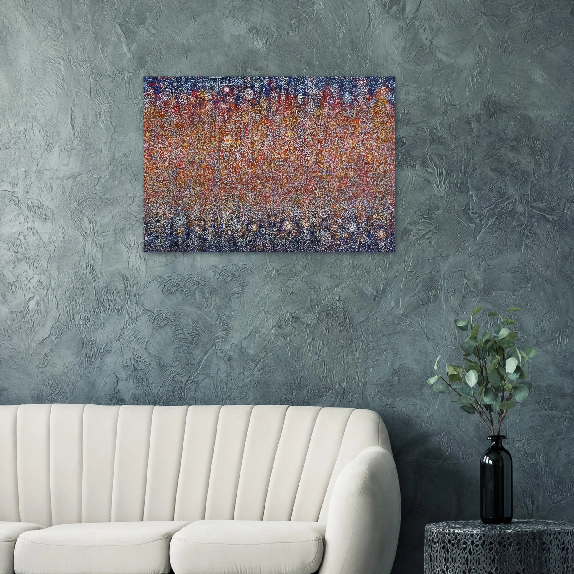 Celebration, Birth - 1976 - Richard Pousette-Dart Brushed Aluminum Print - 70x100 cm / 28x40 inches | Richard Pousette-Dart Aluminum Print | Richard Pousette-Dart Prints