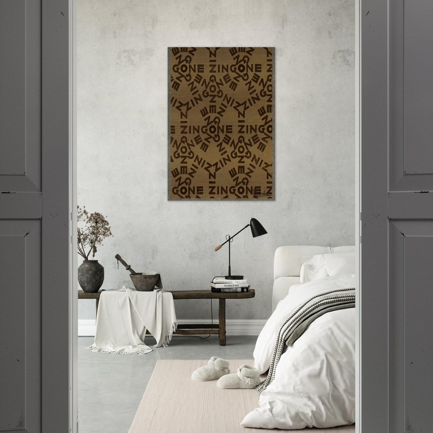 ESCHER (20) - MC Escher Brushed Aluminum Print - 70x100 cm / 28x40 inches | MC Escher Aluminum Print | MC Escher Prints