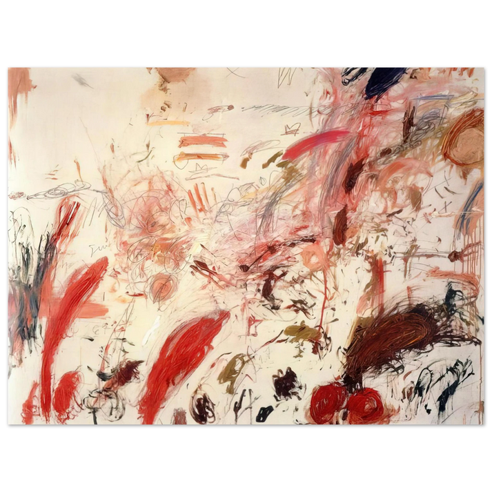 Cy Twombly - Ferragosto IV  75x100 cm / 30x40inches Fine Art Poster