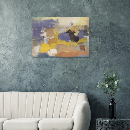 UNTITLED 1958 - Esteban Vicente Brushed Aluminum Print - 70x100 cm / 28x40 inches | Esteban Vicente Aluminum Print | Esteban Vicente Prints