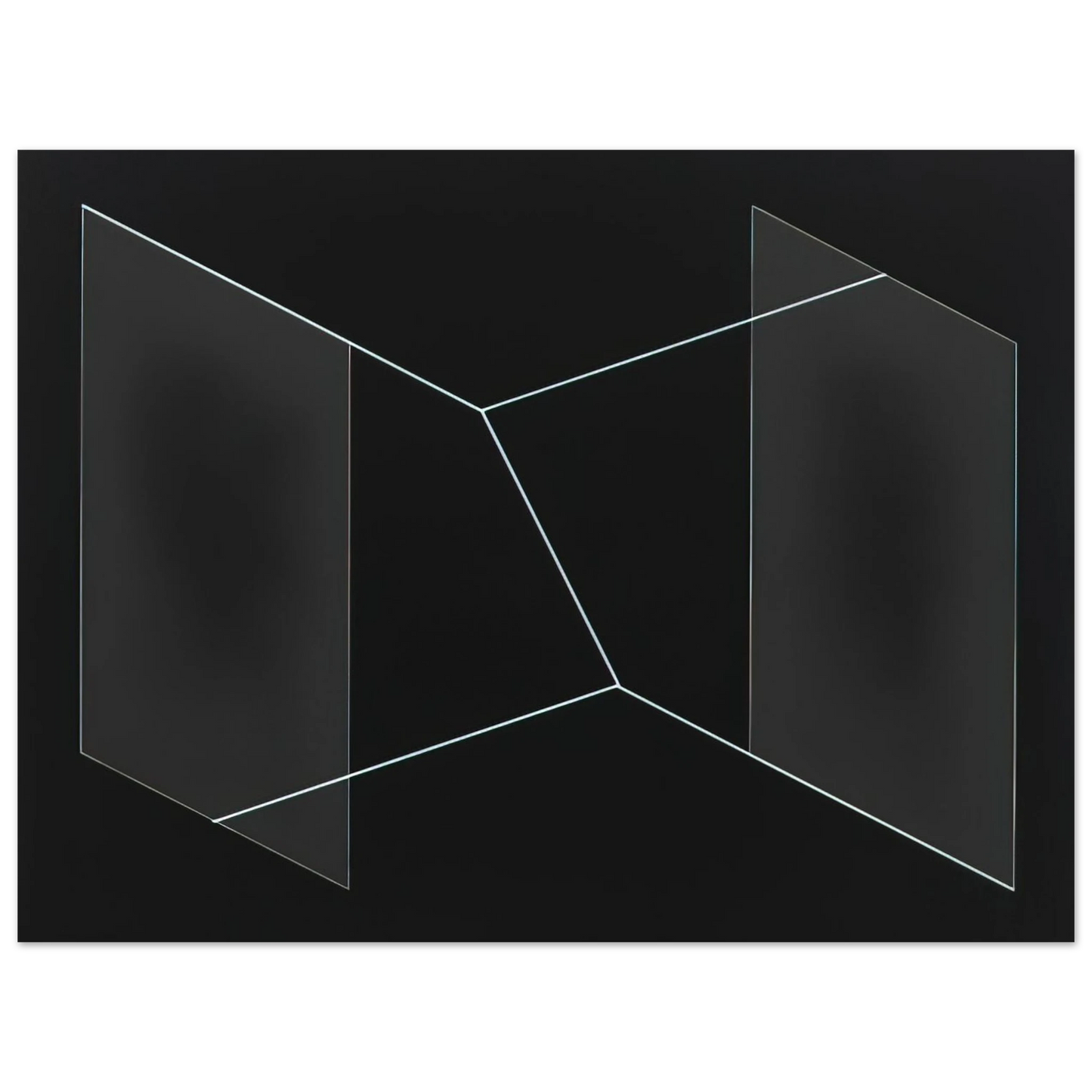 Josef Albers - F 32 PERICLES 1954  75x100 cm / 30x40inches Fine Art Poster