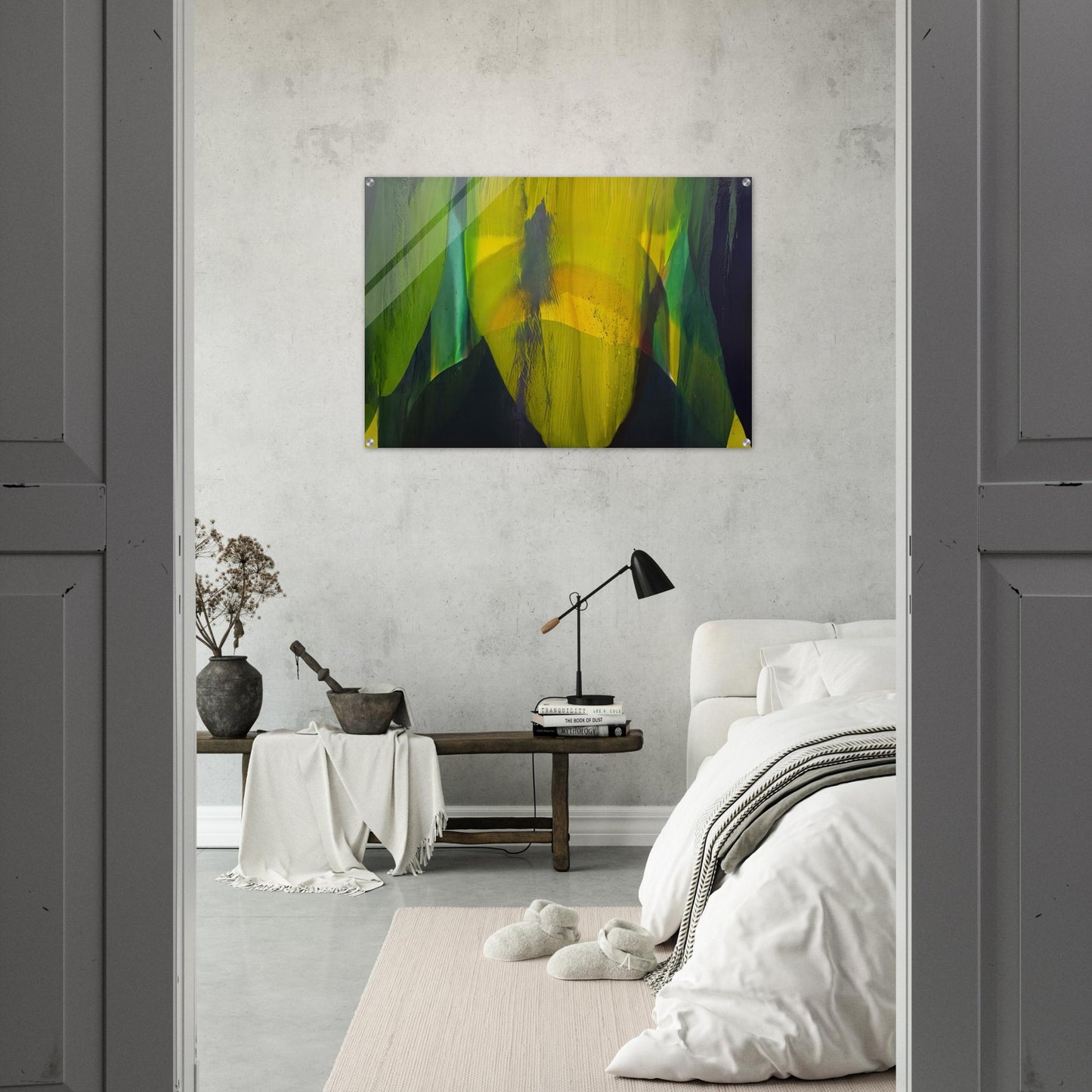 Phenomena Lasting Dawn - 1977 - Paul Jenkins Acrylic Print - 70x100 cm / 28x40″ inches