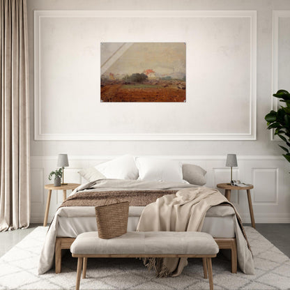 Fog - claude monet Acrylic Print - 70x100 cm / 28x40″ inches | claude monet Wall Art | claude monet Prints