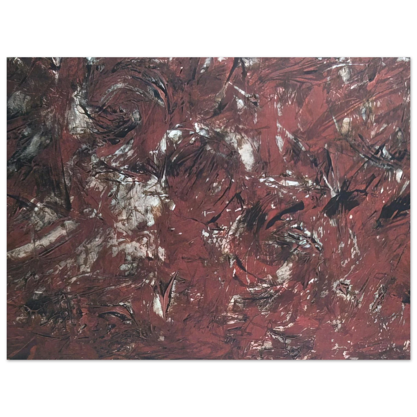 Milton Resnick - UNTITLED 1982  75x100 cm / 30x40inches Fine Art Poster