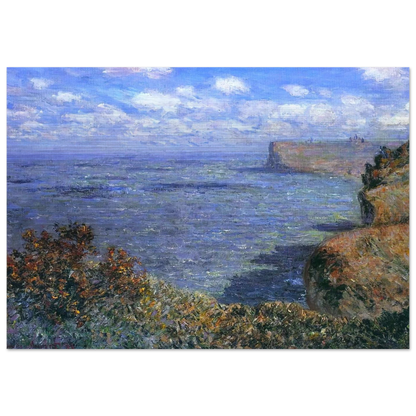 View Taken from Greinval - claude monet Brushed Aluminum Print - 70x100 cm / 28x40 inches | claude monet Aluminum Print | claude monet Prints