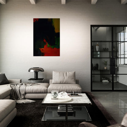 Nocturnal Splendor - Hans Hofmann Brushed Aluminum Print - 70x100 cm / 28x40 inches | Hans Hofmann Aluminum Print | Hans Hofmann Prints