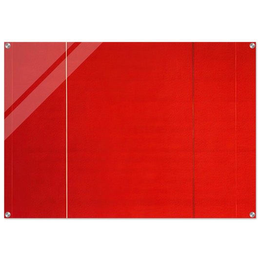 Vir Heroicus Sublimis - Barnett Newman Acrylic Print - 70x100 cm / 28x40″ inches