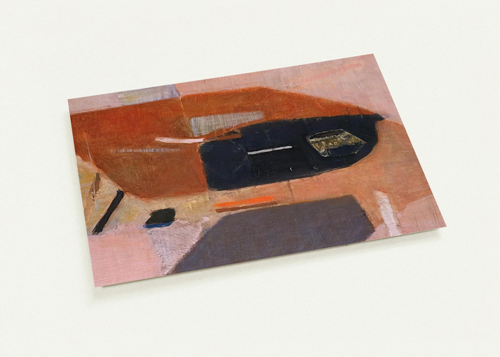 Number 2 - 1954 By Kenzo Okada Pack of 10 Post Cards | Kenzo Okada Post Cards | A6 (10.5 x 14.8 cm) - 4.1 x 5.8 inches