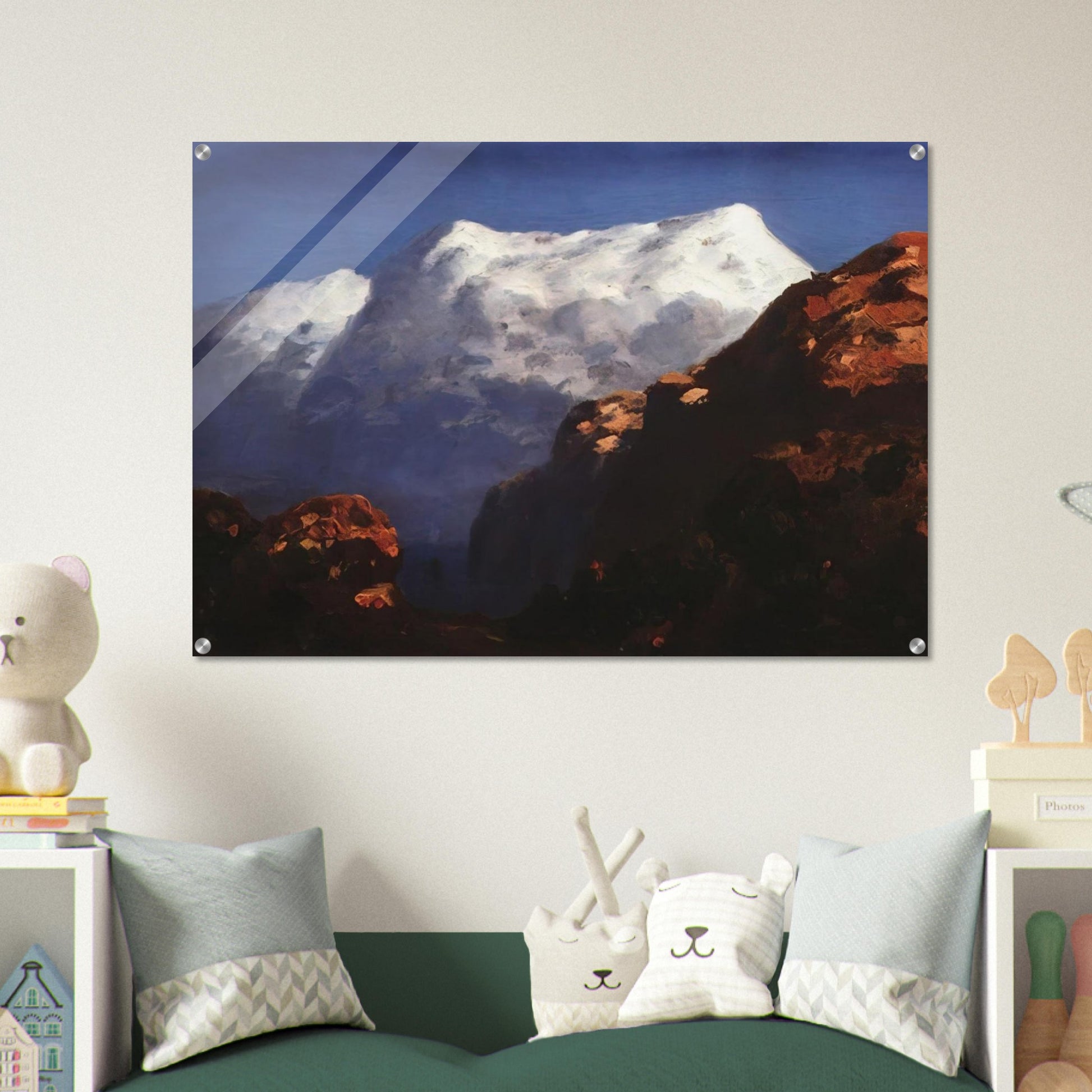 Mountains - Arkhyp Kuindzhi Acrylic Print - 70x100 cm / 28x40″ inches