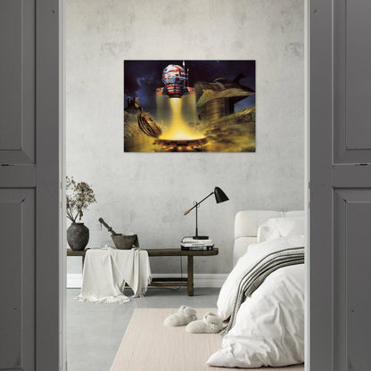 Chris Foss - Chris Foss Brushed Aluminum Print - 70x100 cm / 28x40 inches | Chris Foss Aluminum Print | Chris Foss Prints
