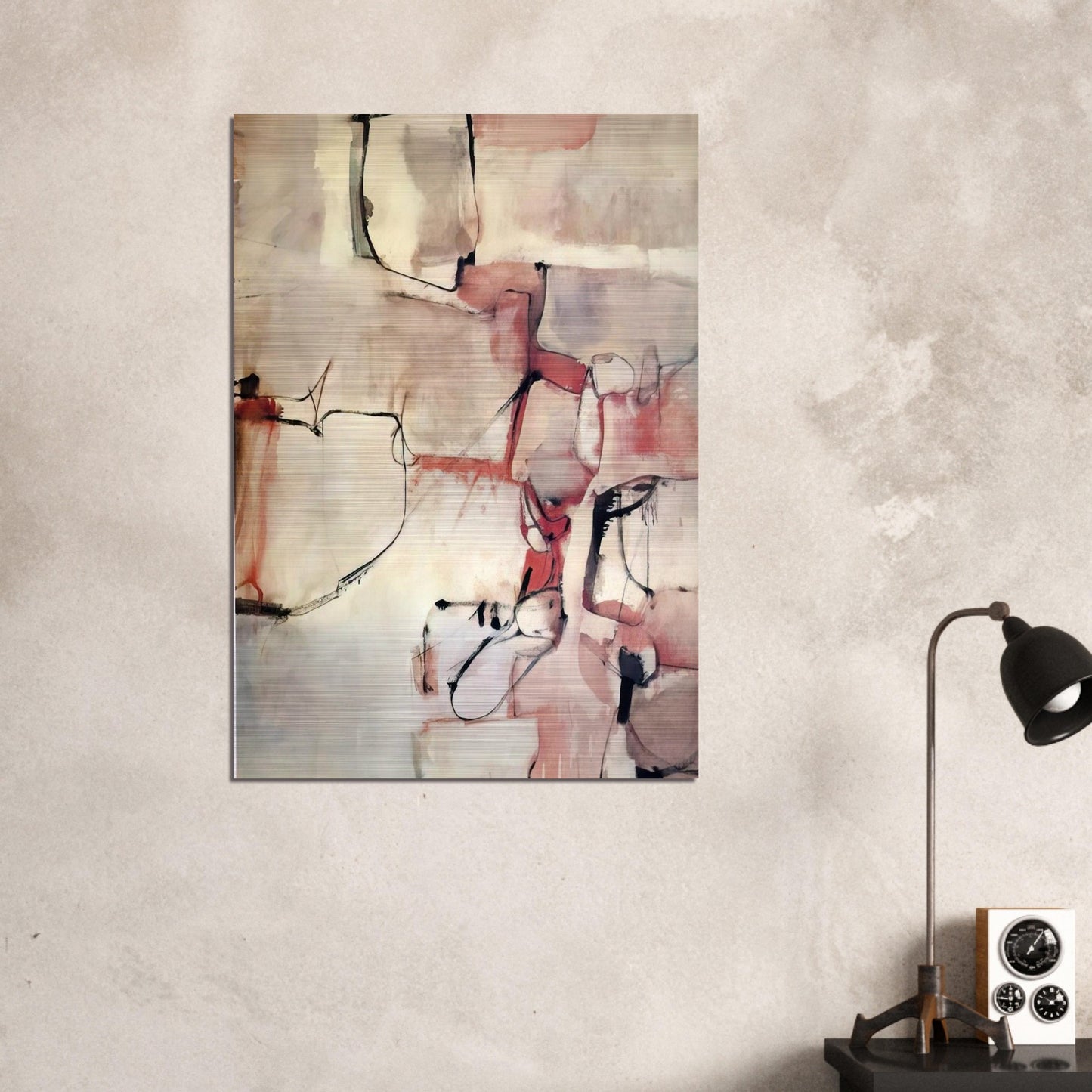 Albuquerque #3 - Richard Diebenkorn Brushed Aluminum Print - 70x100 cm / 28x40 inches | Richard Diebenkorn Aluminum Print | Richard Diebenkorn Prints