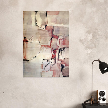 Albuquerque #3 - Richard Diebenkorn Brushed Aluminum Print - 70x100 cm / 28x40 inches | Richard Diebenkorn Aluminum Print | Richard Diebenkorn Prints