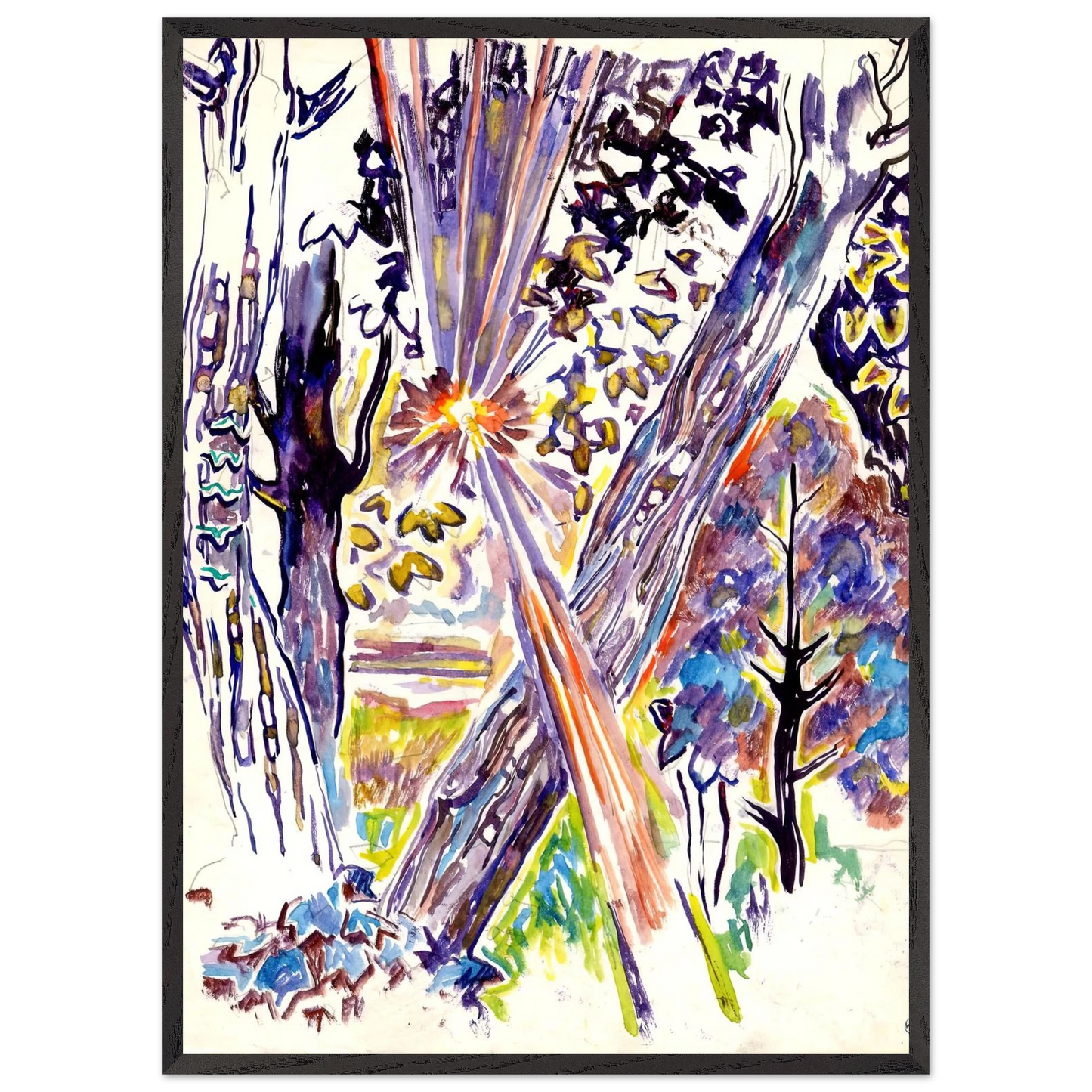 Walter Inglis Anderson - Walter Anderson Wall art - 15x20 cm / 6x8 inches - Fine Art Poster-canvas - -