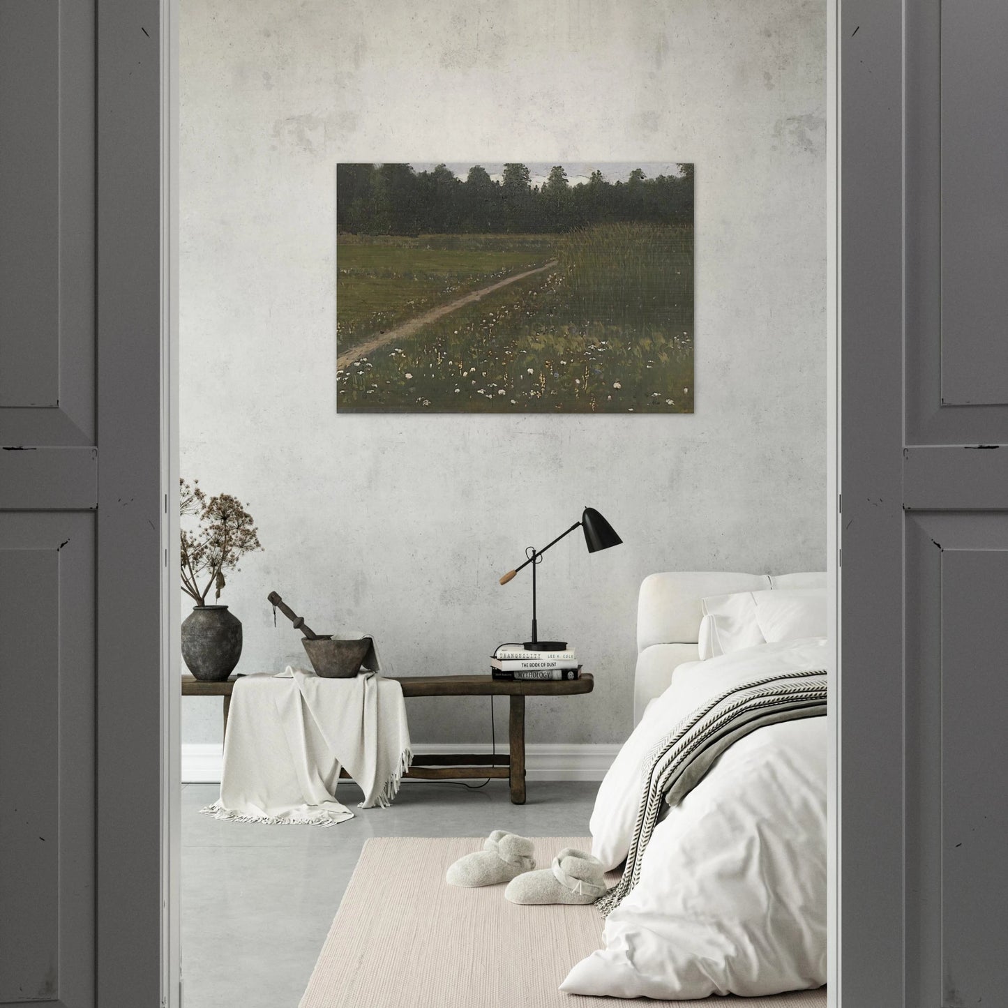 Forest Glade - Arkhyp Kuindzhi Brushed Aluminum Print - 70x100 cm / 28x40 inches | Arkhyp Kuindzhi Aluminum Print | Arkhyp Kuindzhi Prints
