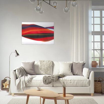 Phenomena Lands End - 1974 - Paul Jenkins Brushed Aluminum Print - 70x100 cm / 28x40 inches | Paul Jenkins Aluminum Print | Paul Jenkins Prints