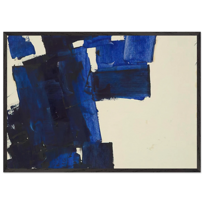 Untitled - 1961 N9 - Charlotte Posenenske 70x100 cm / 28x40 inches Framed Art Print – Black Wooden Frame