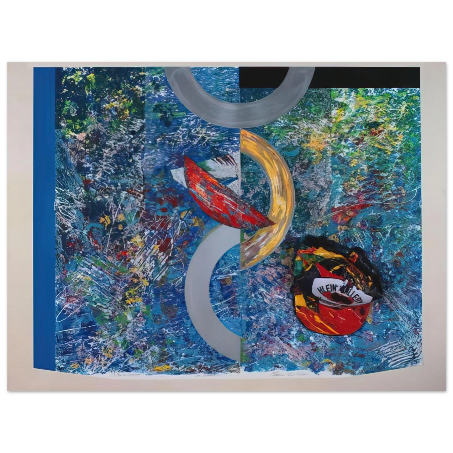 Sam Gilliam - In Celebration  75x100 cm / 30x40inches Fine Art Poster