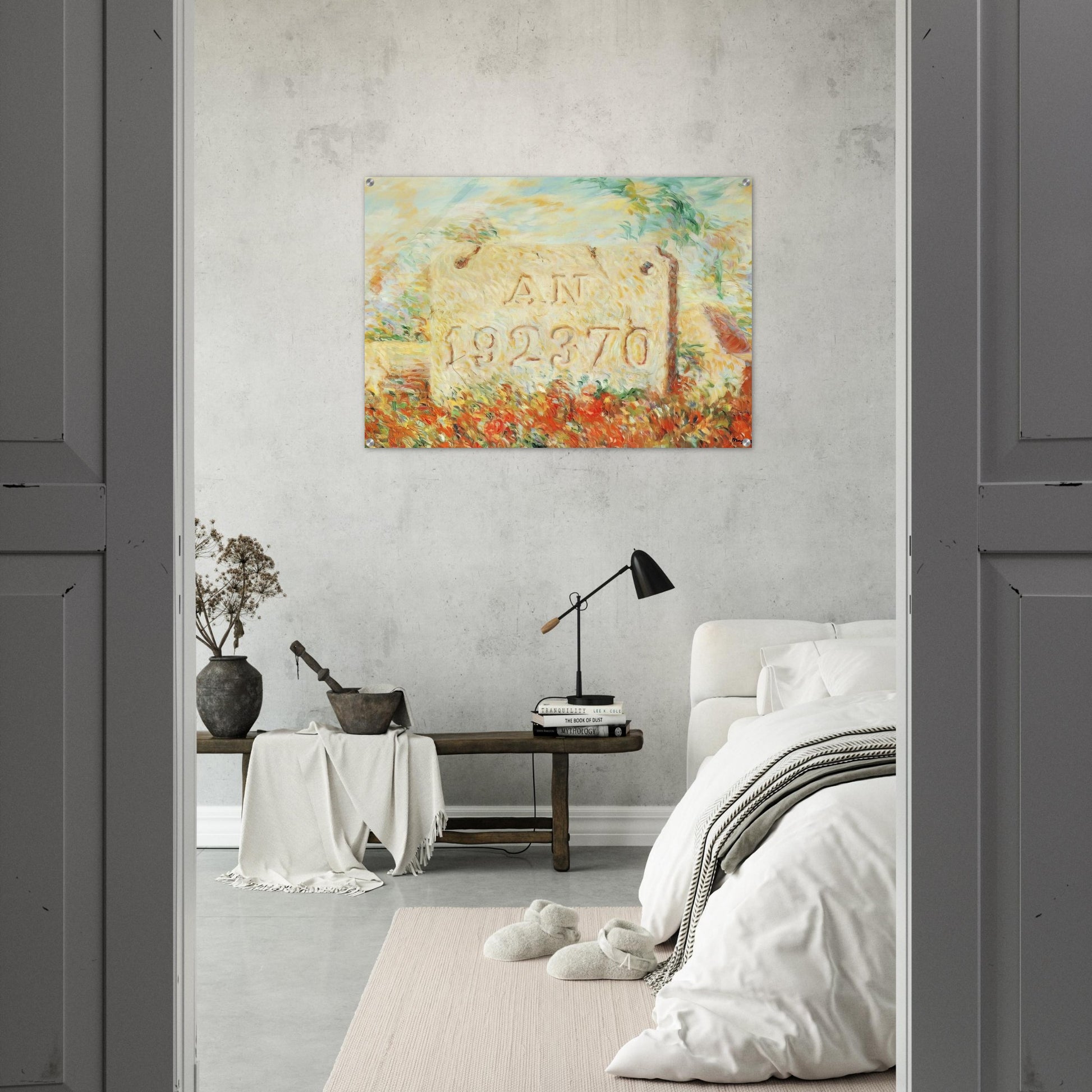 THE SMILE 1943 - Rene Magritte Acrylic Print - 70x100 cm / 28x40″ inches