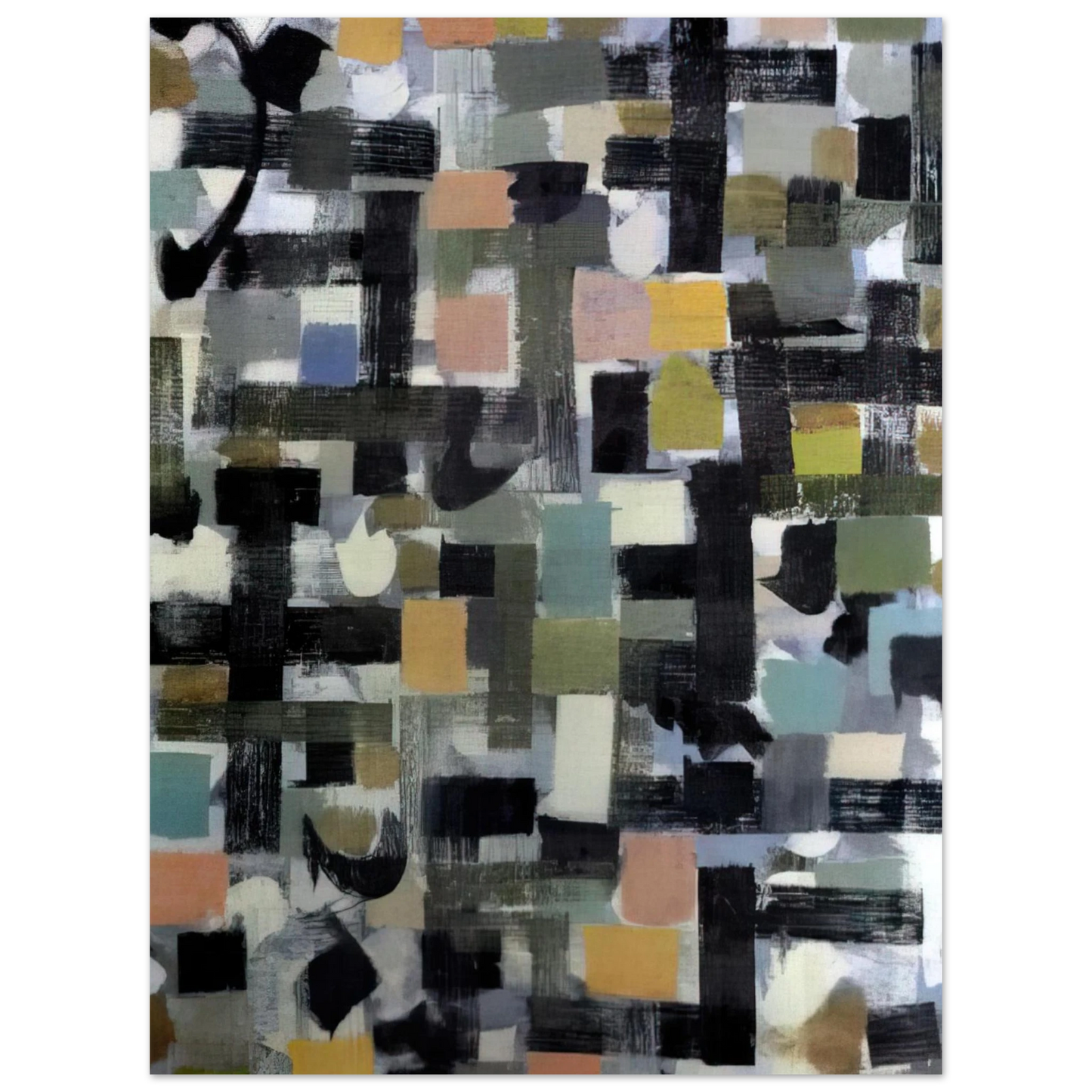 Bradley Walker Tomlin - Number 13 - 1952  75x100 cm / 30x40inches Fine Art Poster
