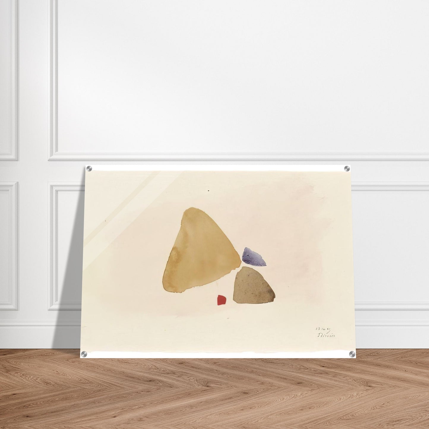 23.10.49 - 1949 - Julius Bissier Acrylic Print - 70x100 cm / 28x40″ inches
