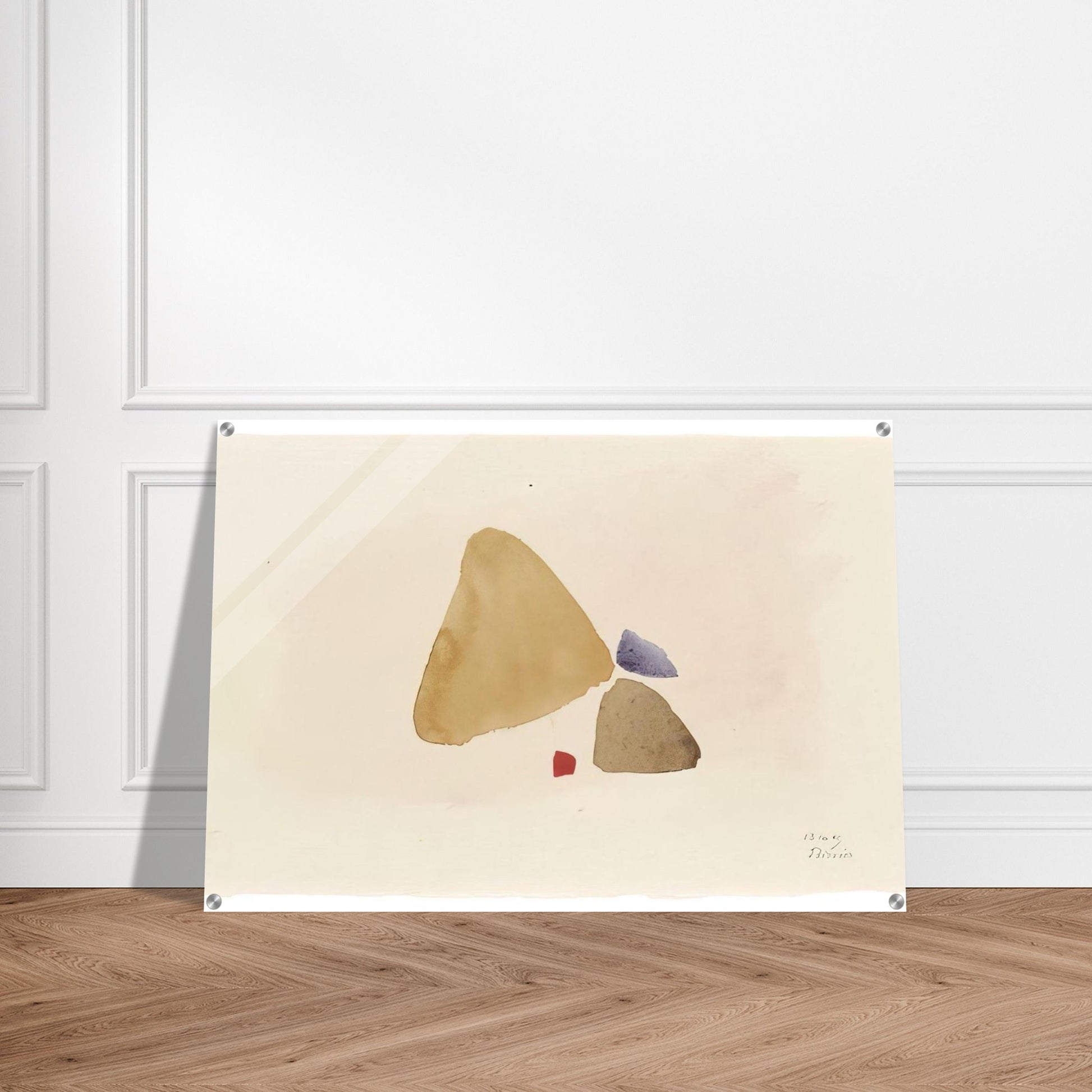 23.10.49 - 1949 - Julius Bissier Acrylic Print - 70x100 cm / 28x40″ inches