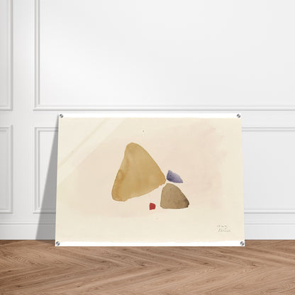 23.10.49 - 1949 - Julius Bissier Acrylic Print - 70x100 cm / 28x40″ inches