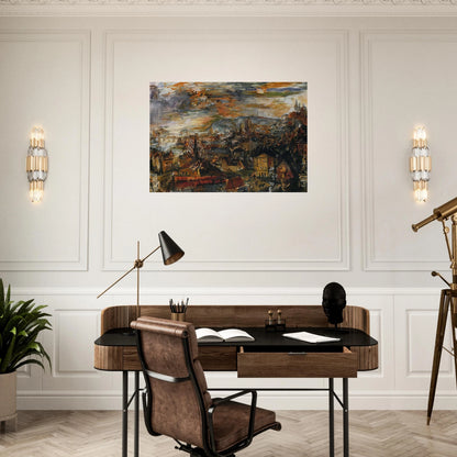 NOT_DETECTED_235890 - OSKAR KOKOSCHKA Brushed Aluminum Print - 70x100 cm / 28x40 inches | OSKAR KOKOSCHKA Aluminum Print | OSKAR KOKOSCHKA Prints