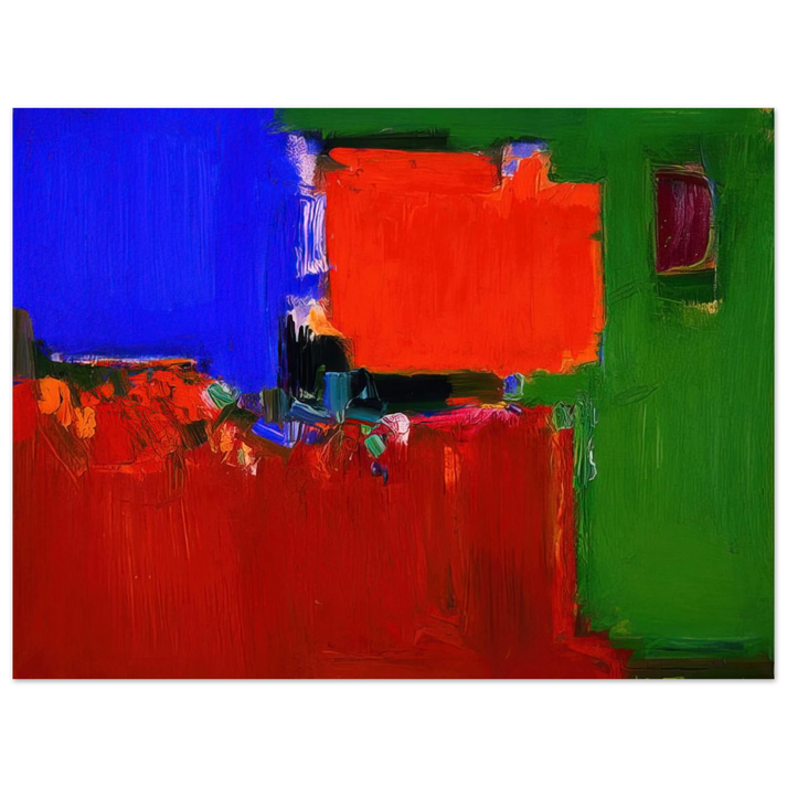 Hans Hofmann - Indian Summer  75x100 cm / 30x40inches Fine Art Poster