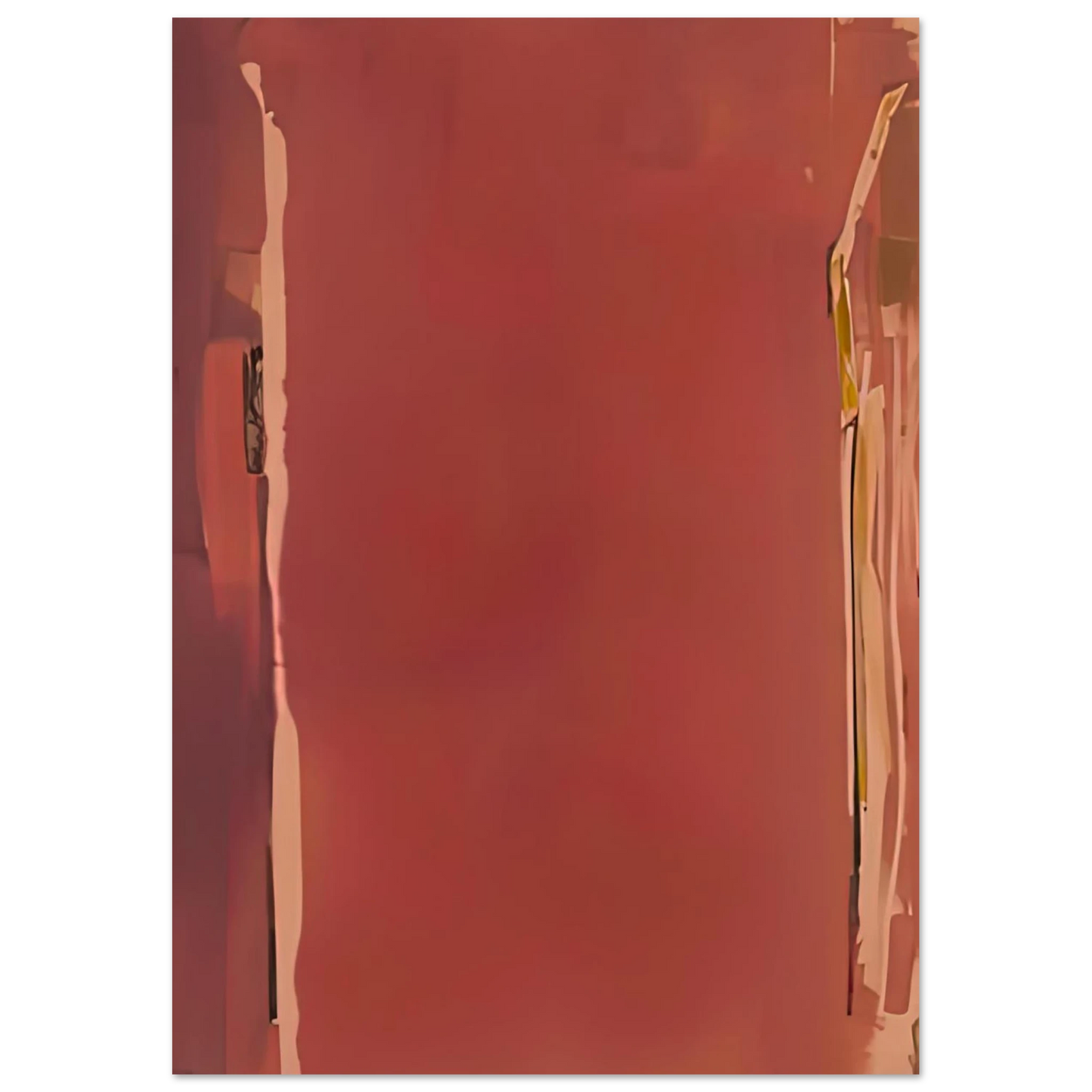 Helen Frankenthaler - Sentry, 1976- Wall Art - 30x40 cm / 12x16 inches - Premium Wooden Framed Poster With Fine Art Paper-canvas - White frame