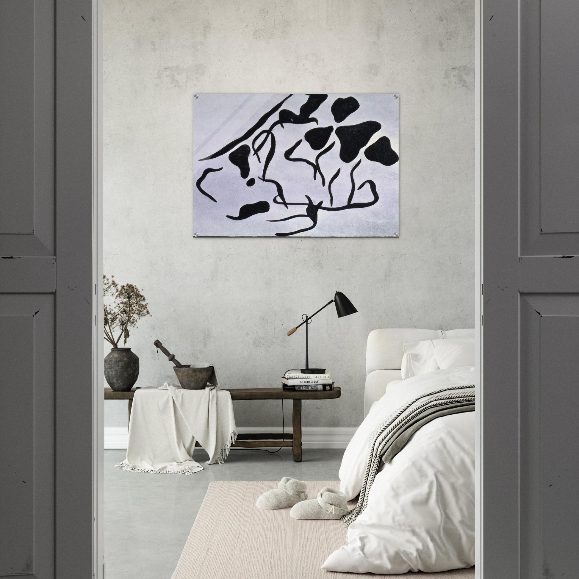Automatic Drawing - Jean Arp Acrylic Print - 70x100 cm / 28x40″ inches