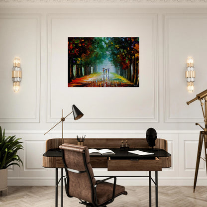 Leonid Afremov - Leonid Afremov Brushed Aluminum Print - 70x100 cm / 28x40 inches | Leonid Afremov Aluminum Print | Leonid Afremov Prints