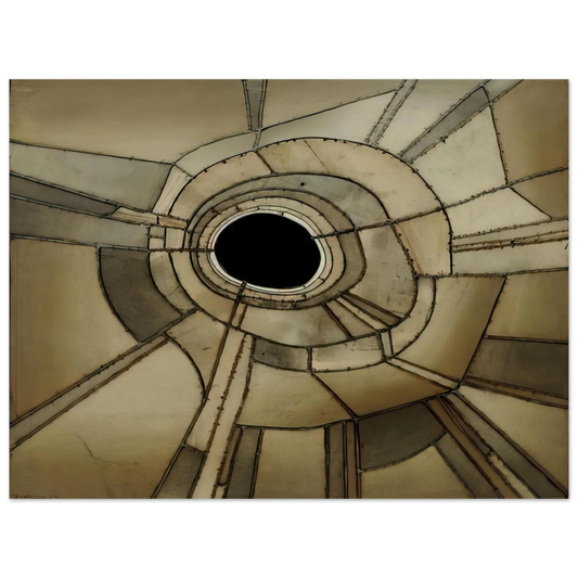 Lee Bontecou - UNTITLED 1959  75x100 cm / 30x40inches Fine Art Poster