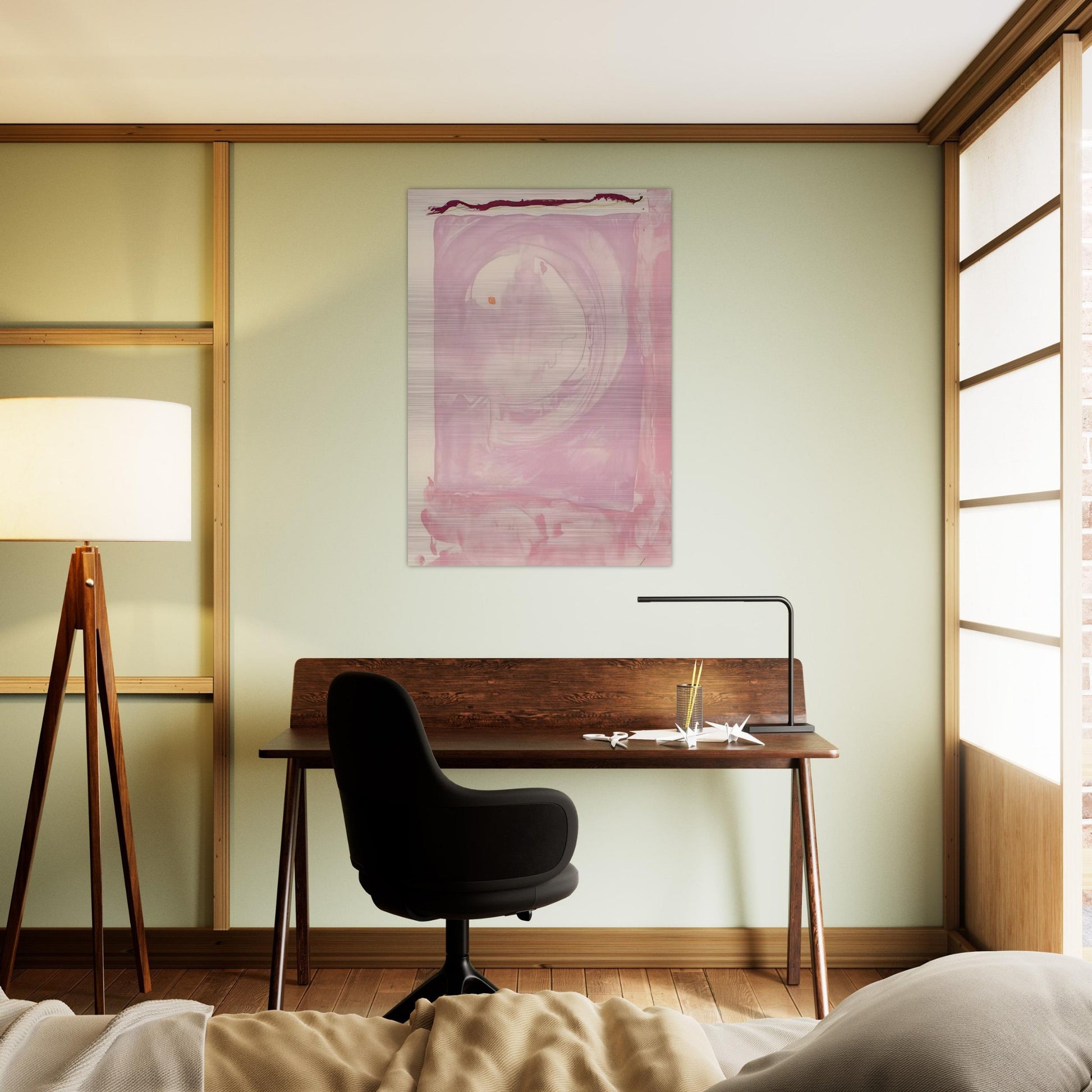 Reflections IX - 1995 - Helen Frankenthaler Brushed Aluminum Print - 70x100 cm / 28x40 inches | Helen Frankenthaler Aluminum Print | Helen Frankenthaler Prints