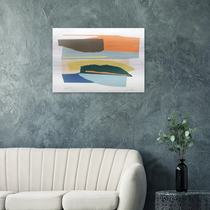 Niagara Series - 1980 - Larry Zox Brushed Aluminum Print - 70x100 cm / 28x40 inches | Larry Zox Aluminum Print | Larry Zox Prints