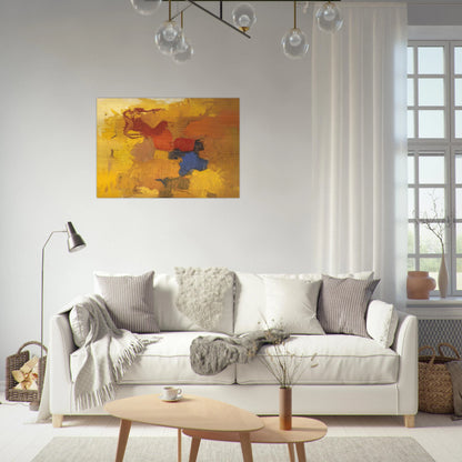 BALADA 1959 - Esteban Vicente Brushed Aluminum Print - 70x100 cm / 28x40 inches | Esteban Vicente Aluminum Print | Esteban Vicente Prints