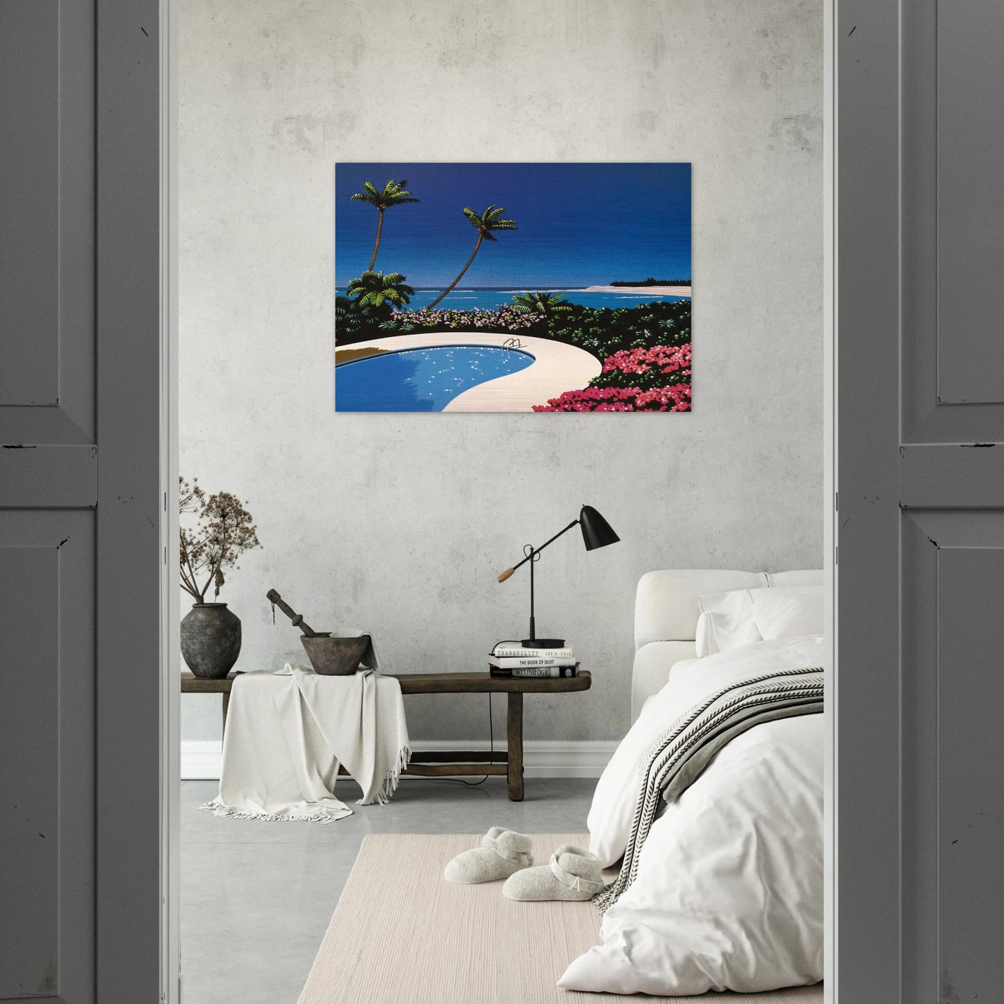 Fall of Sound - Hiroshi Nagai Brushed Aluminum Print - 70x100 cm / 28x40 inches | Hiroshi Nagai Aluminum Print | Hiroshi Nagai Prints
