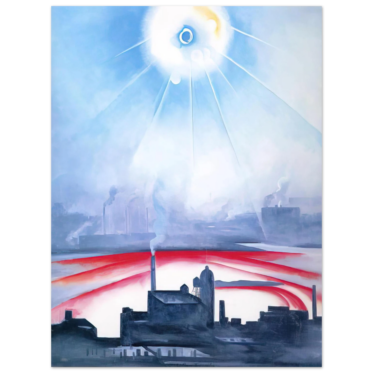Georgia O'Keeffe - East River No 1 Fine Art Poster