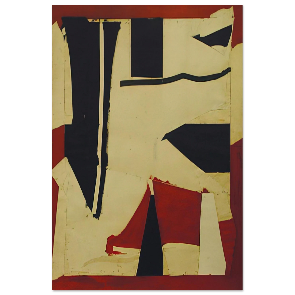 Banner - 1962 - Larry Zox Art Prints - 100x150 cm / 40x60″ inches | Larry Zox Poster | Larry Zox Prints