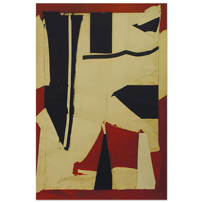 Banner - 1962 - Larry Zox Art Prints - 100x150 cm / 40x60″ inches | Larry Zox Poster | Larry Zox Prints