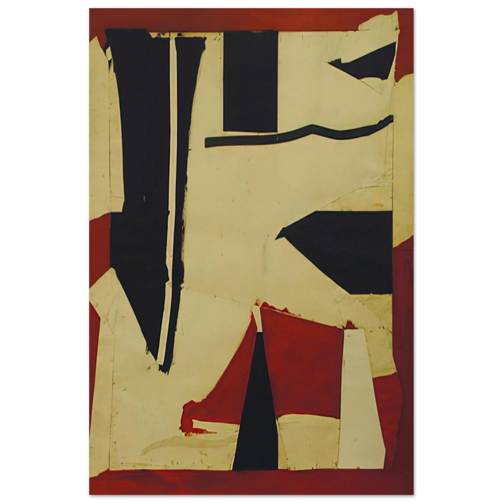 Banner - 1962 - Larry Zox Art Prints - 100x150 cm / 40x60″ inches | Larry Zox Poster | Larry Zox Prints