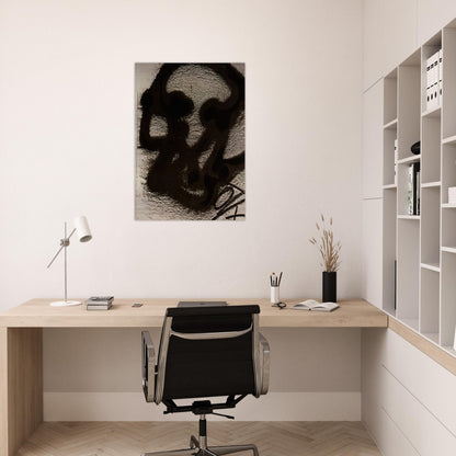 EQUATION III 1987 - Antoni Tapies Brushed Aluminum Print - 70x100 cm / 28x40 inches | Antoni Tapies Aluminum Print | Antoni Tapies Prints