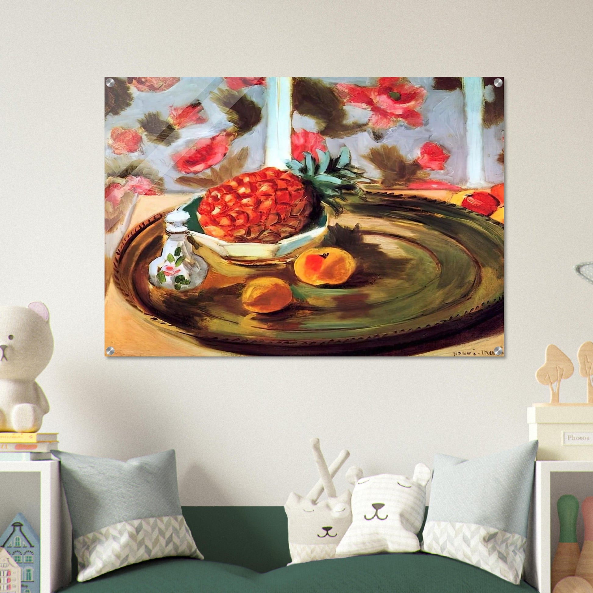 STILL LIFE WITH PINEAPPLE 1924 - Henri Matisse Acrylic Print - 70x100 cm / 28x40″ inches