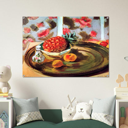 STILL LIFE WITH PINEAPPLE 1924 - Henri Matisse Acrylic Print - 70x100 cm / 28x40″ inches