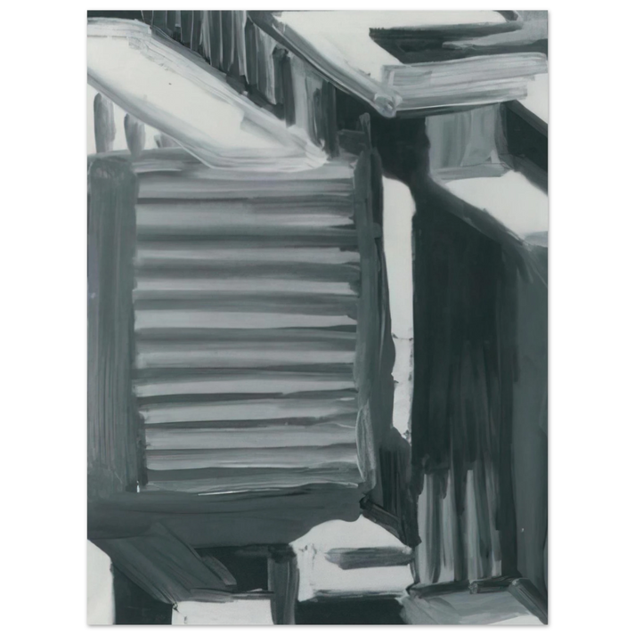 Gerhard Richter - TOWNSCAPE 1968 2  75x100 cm / 30x40inches Fine Art Poster