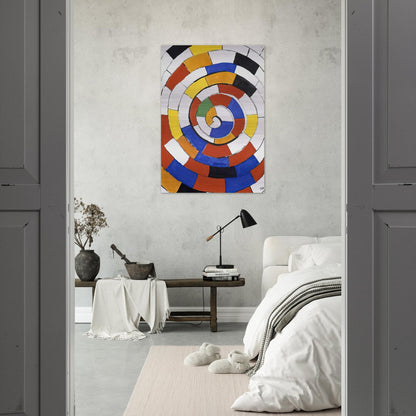 SPIRAL 1970 - Alexander Calder Brushed Aluminum Print - 70x100 cm / 28x40 inches | Alexander Calder Aluminum Print | Alexander Calder Prints